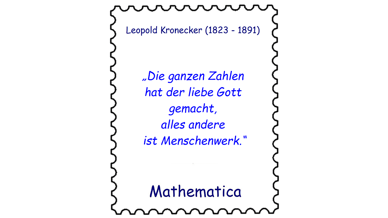 Der Mathematische Monatskalender Leopold Kronecker 1823 1891 Spektrum Der Wissenschaft