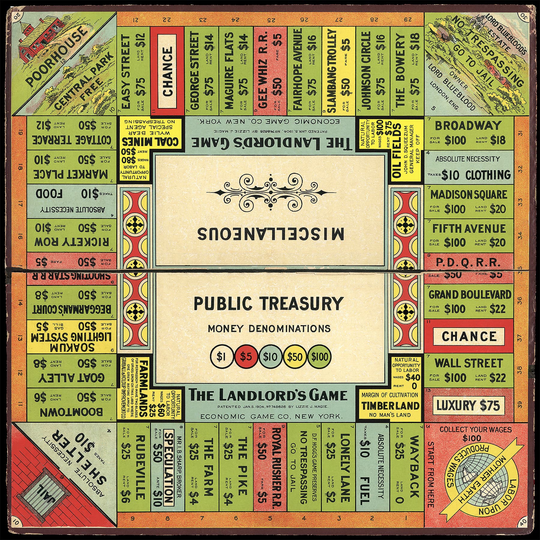 »The Landlord's Game« »The Landlord's Game«