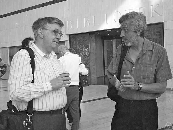 László Lovász (links) und Avi Wigderson (rechts) László Lovász (links) und Avi Wigderson (rechts)
