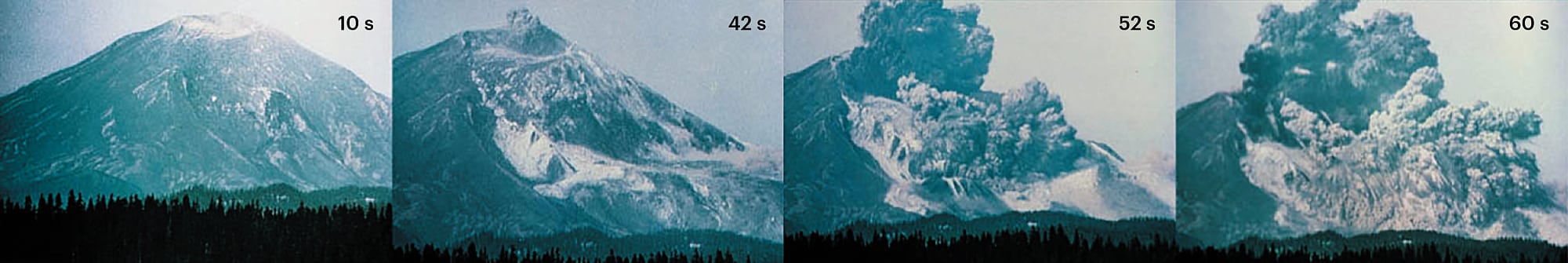 Erdrutsch am Mount St. Helens Erdrutsch am Mount St. Helens
