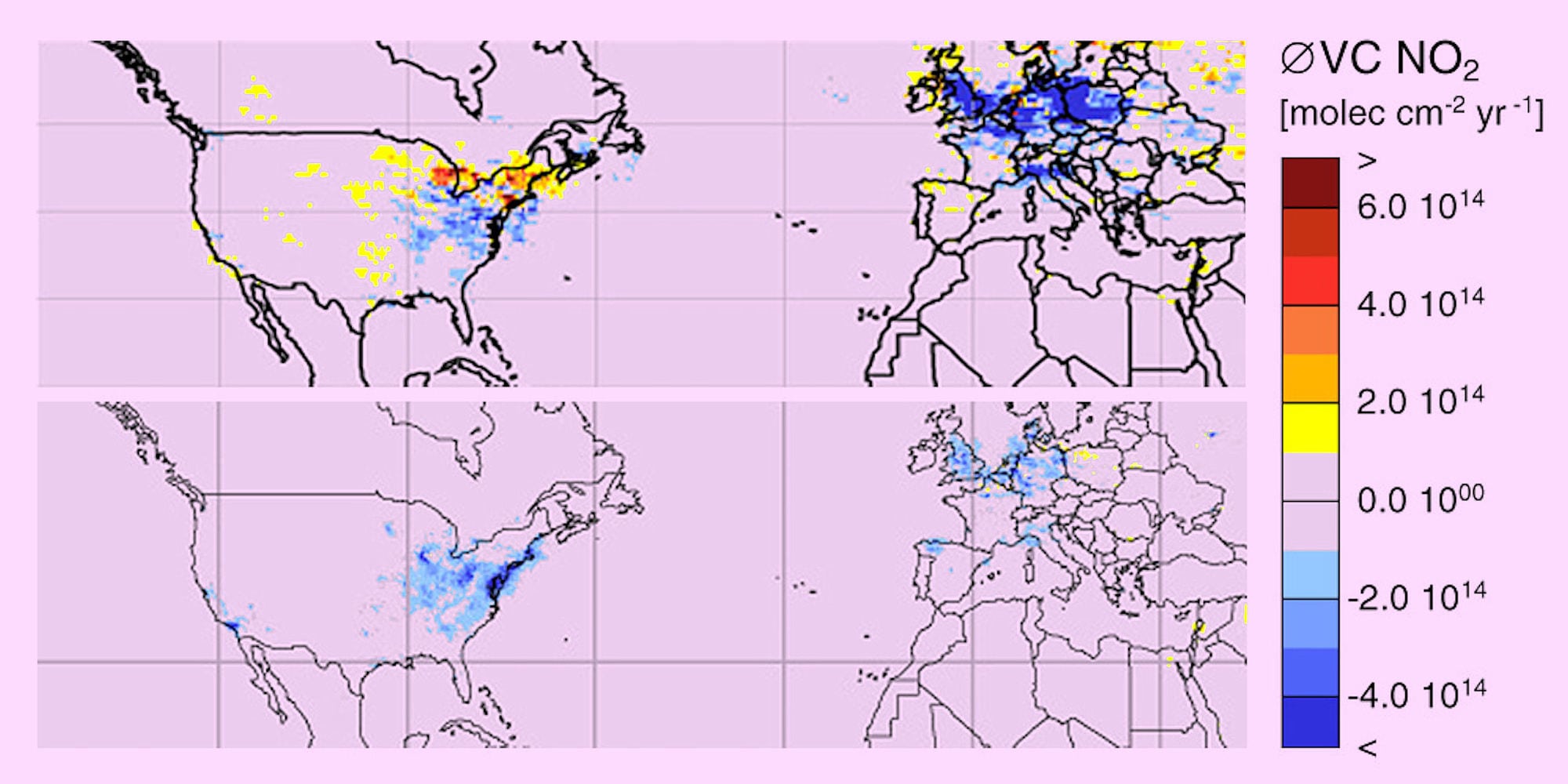 Stickoxide in Europa und Nordamerika Stickoxide in Europa und Nordamerika