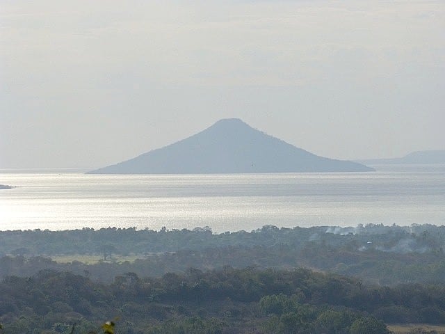 Vulkan am Nicaraguasee Vulkan am Nicaraguasee