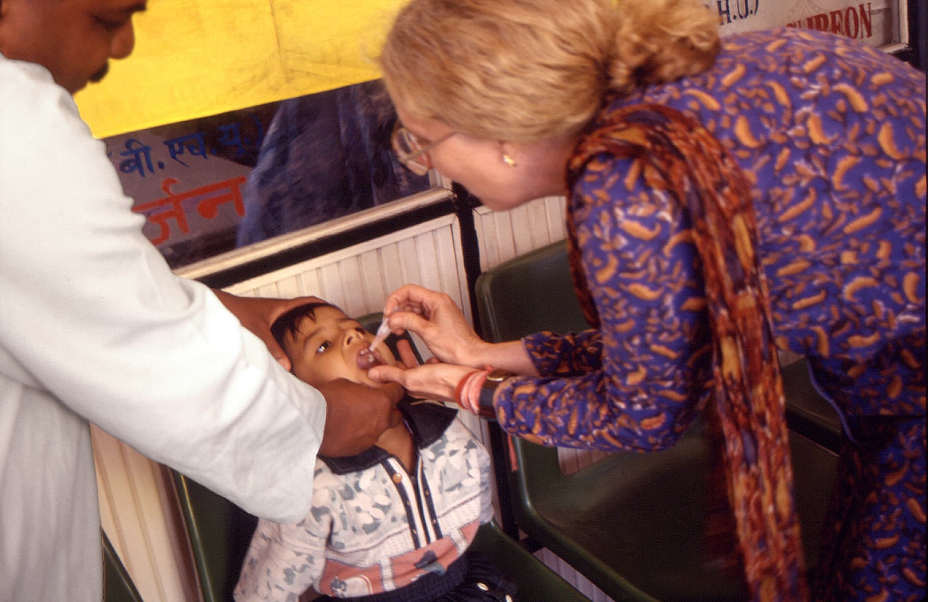 Polio-Impfung Polio-Impfung