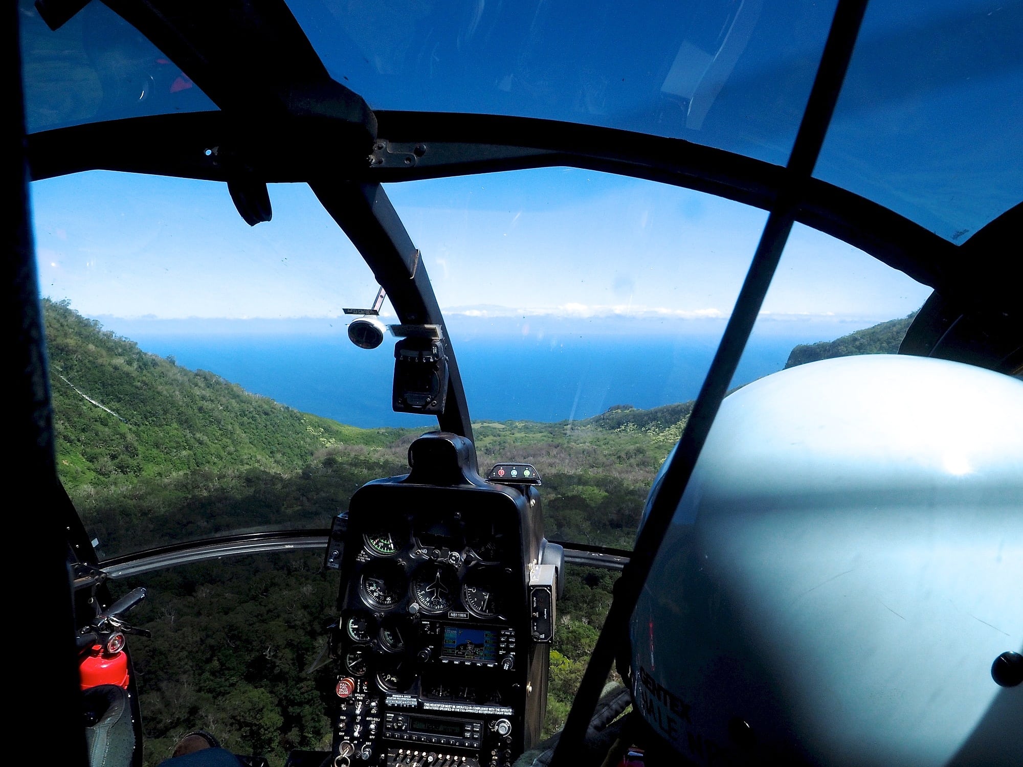 Blick aus dem Helikopter Blick aus dem Helikopter