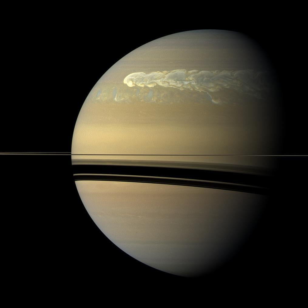 Megasturm auf Saturn Megasturm auf Saturn