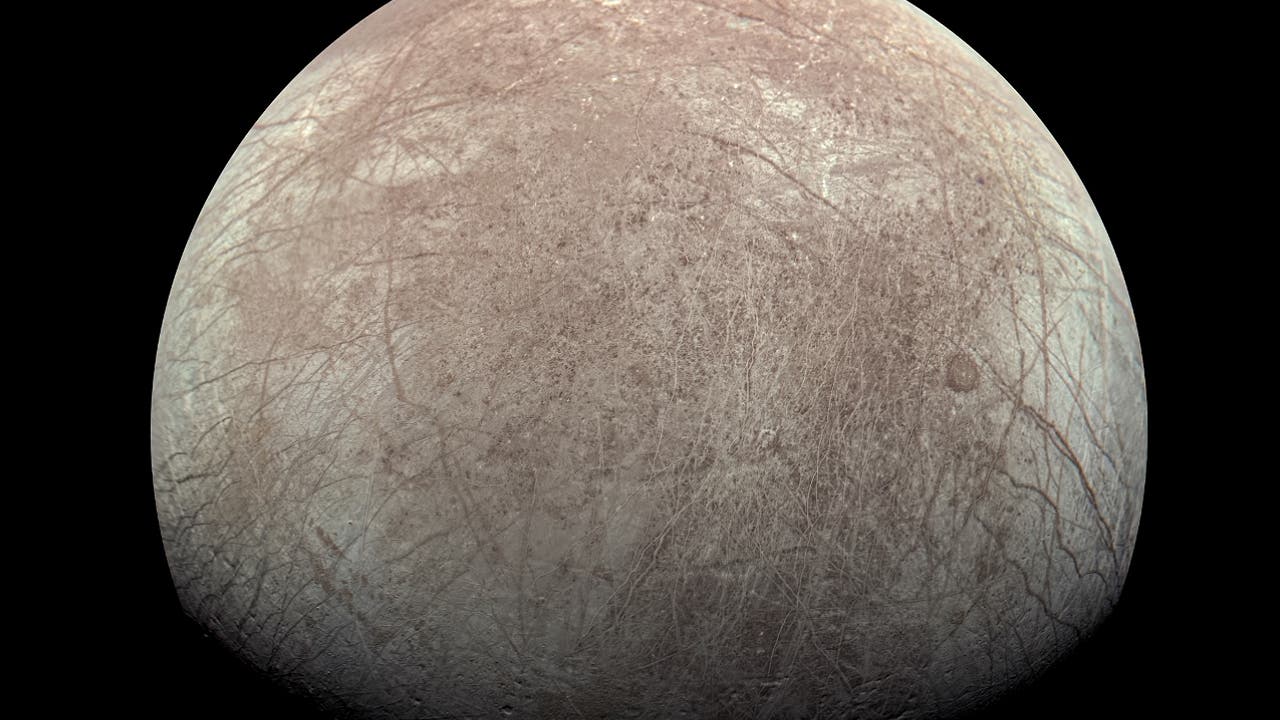 Vulkane auf Europa: Doch keine Ausbrüche auf dem Jupitermond Europa?