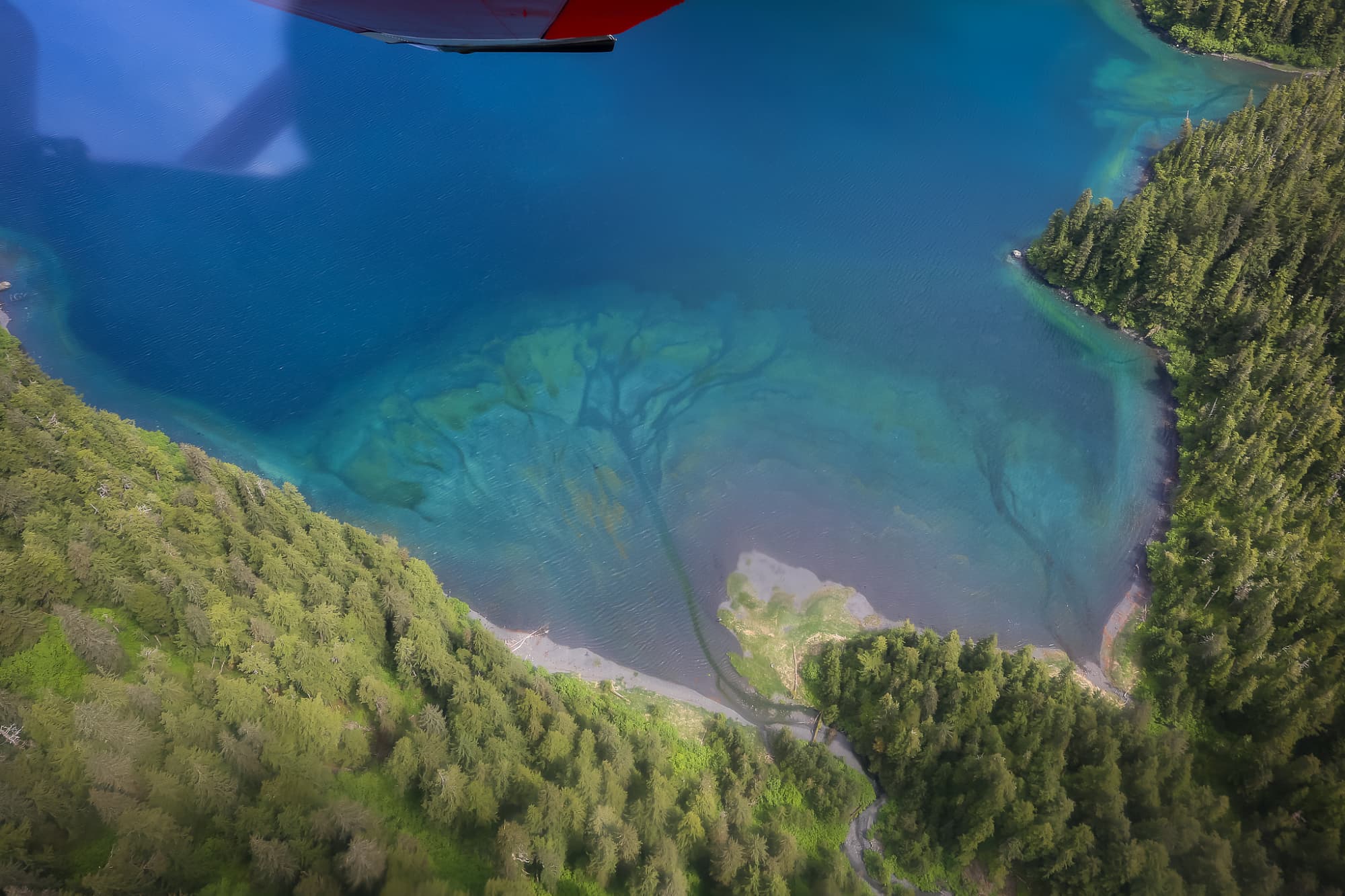 Blick aus dem Flugzeug Blick aus dem Flugzeug