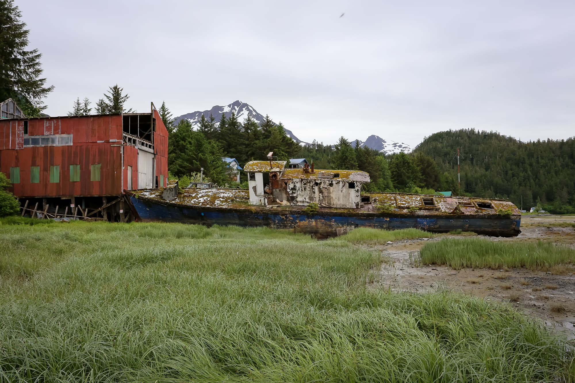 Verrottendes Fischerboot Verrottendes Fischerboot