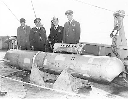 Geborgene Wasserstoffbombe von Palomares Geborgene Wasserstoffbombe von Palomares