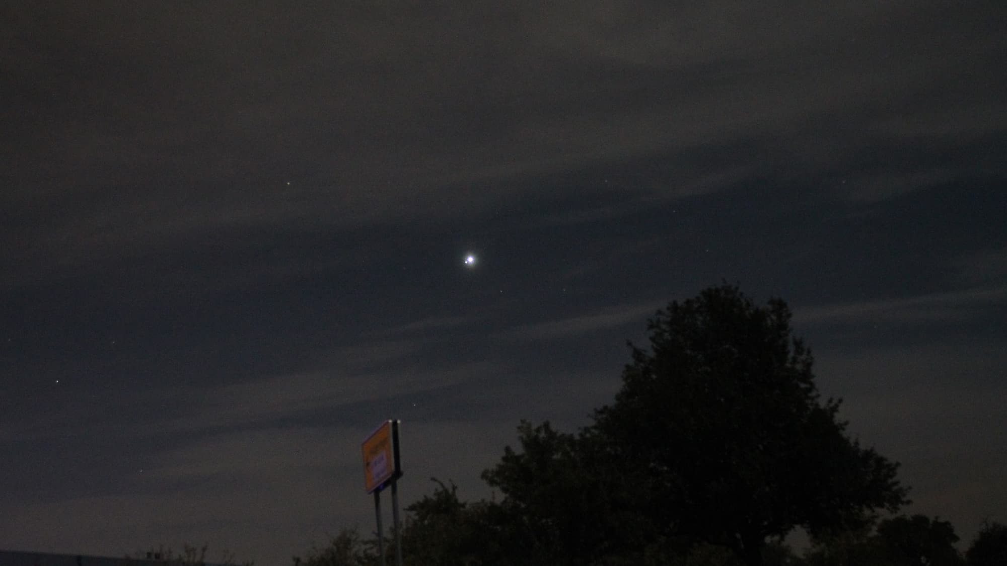 Venus und Regulus Venus und Regulus
