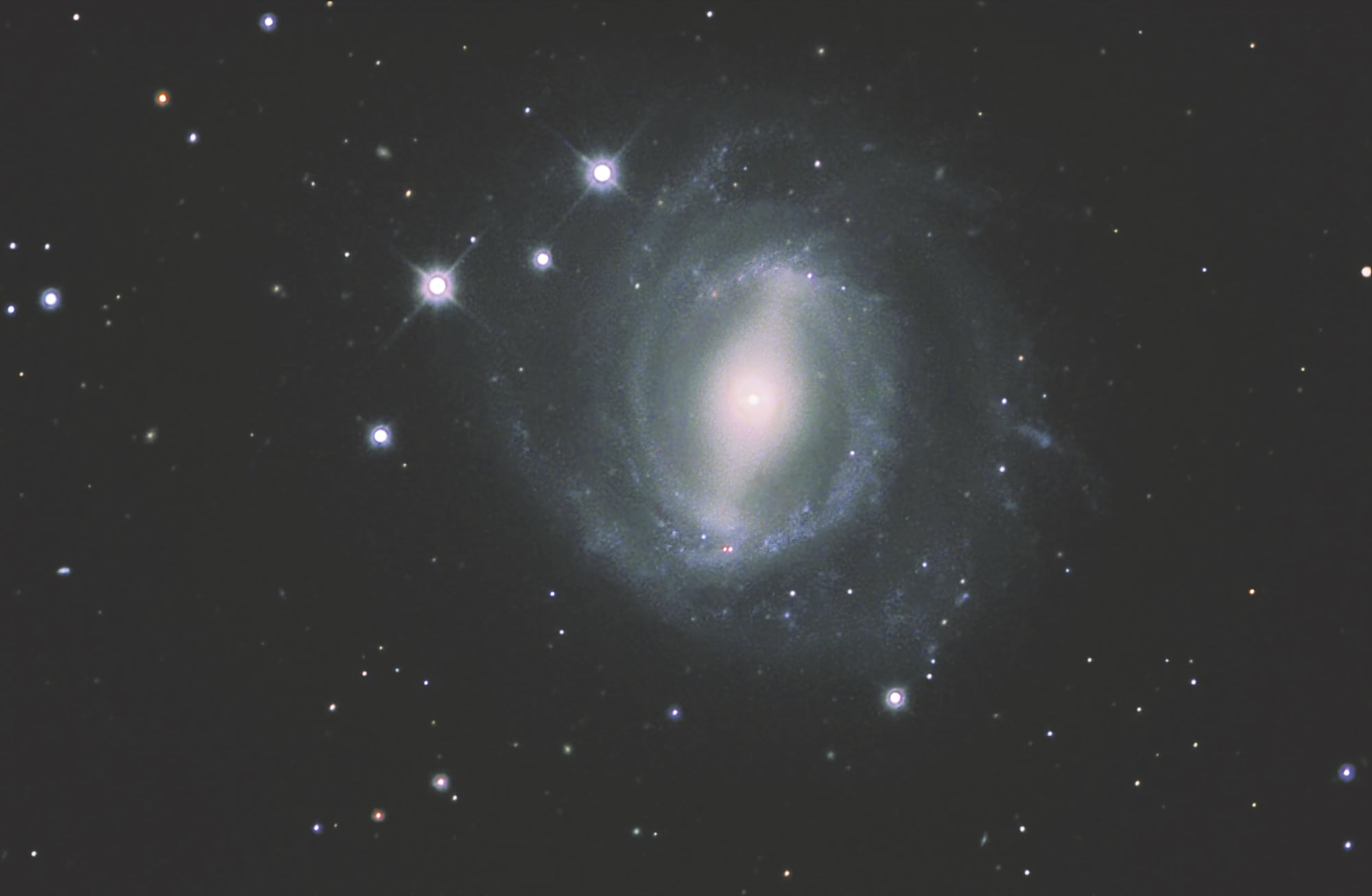 Die Balkenspirale NGC 5850 Die Balkenspirale NGC 5850