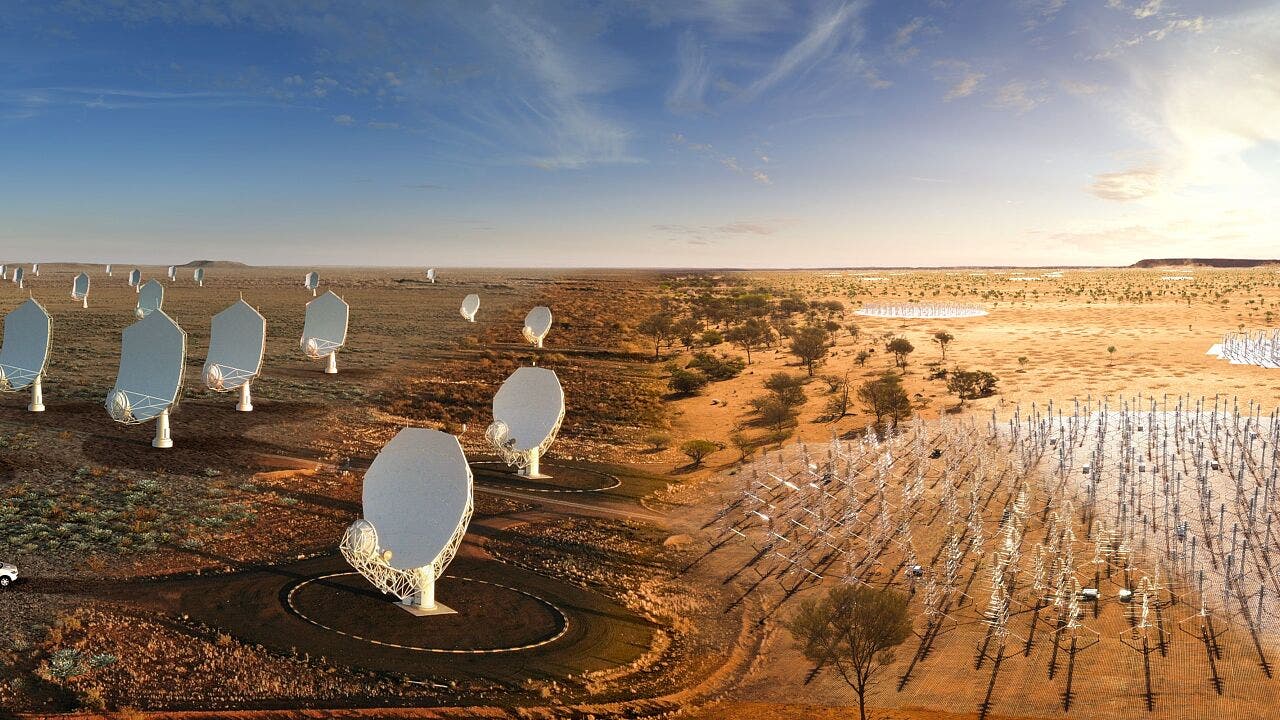 Square Kilometre Array: Ein neues Radioteleskop der Superlative