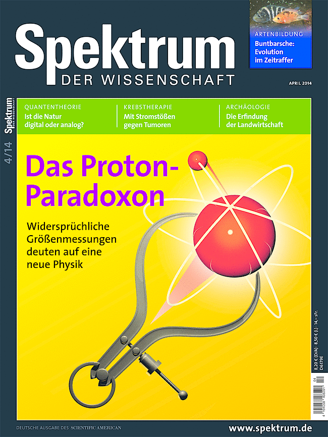 Aus Spektrum der Wissenschaft 04/2014 Aus Spektrum der Wissenschaft 04/2014