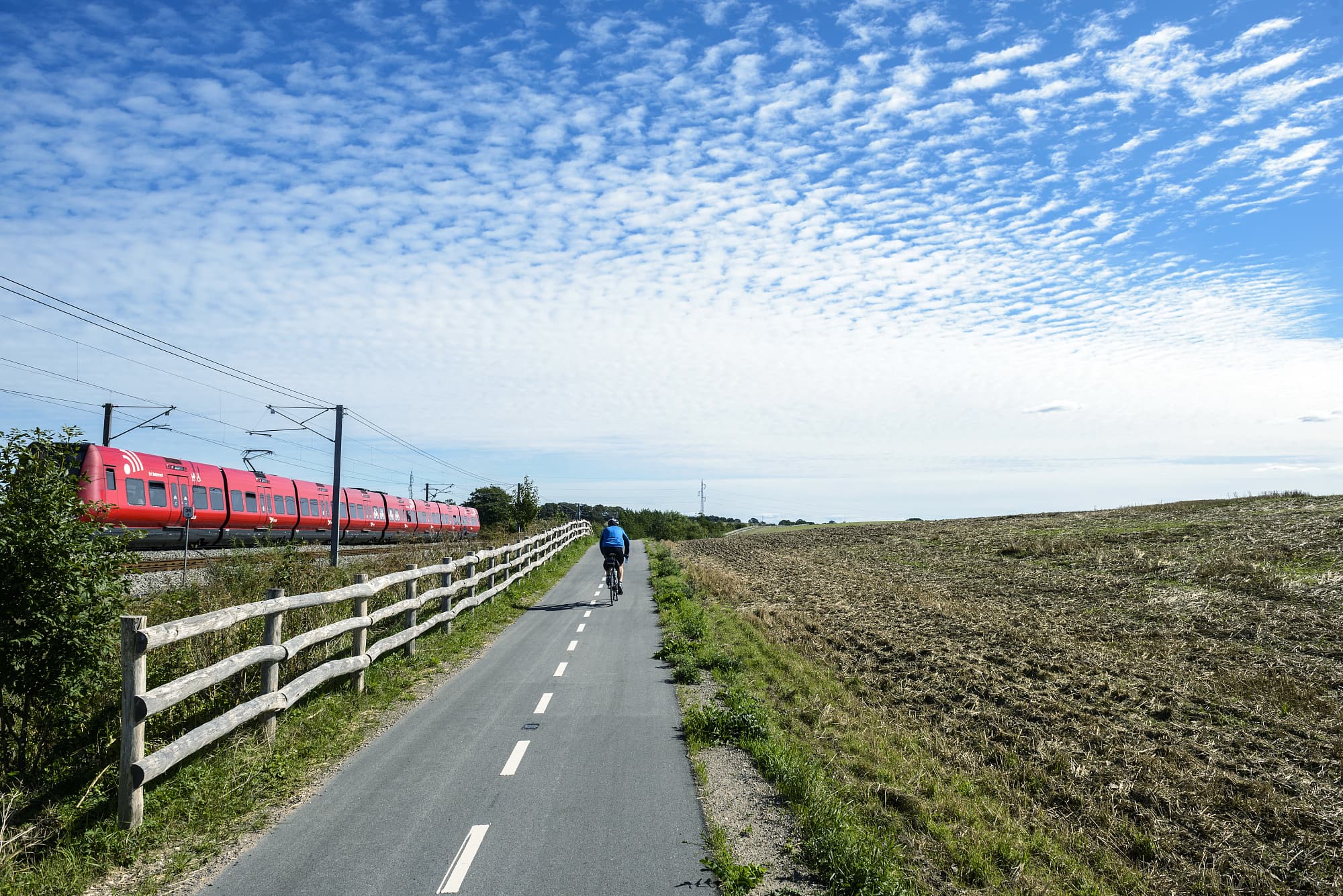 Radfahrer-Überlandschnellstraße in Dänemark Radfahrer-Überlandschnellstraße in Dänemark