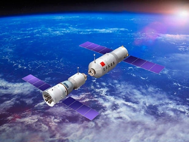 Chinas Raumstation Tiangong-1 Chinas Raumstation Tiangong-1