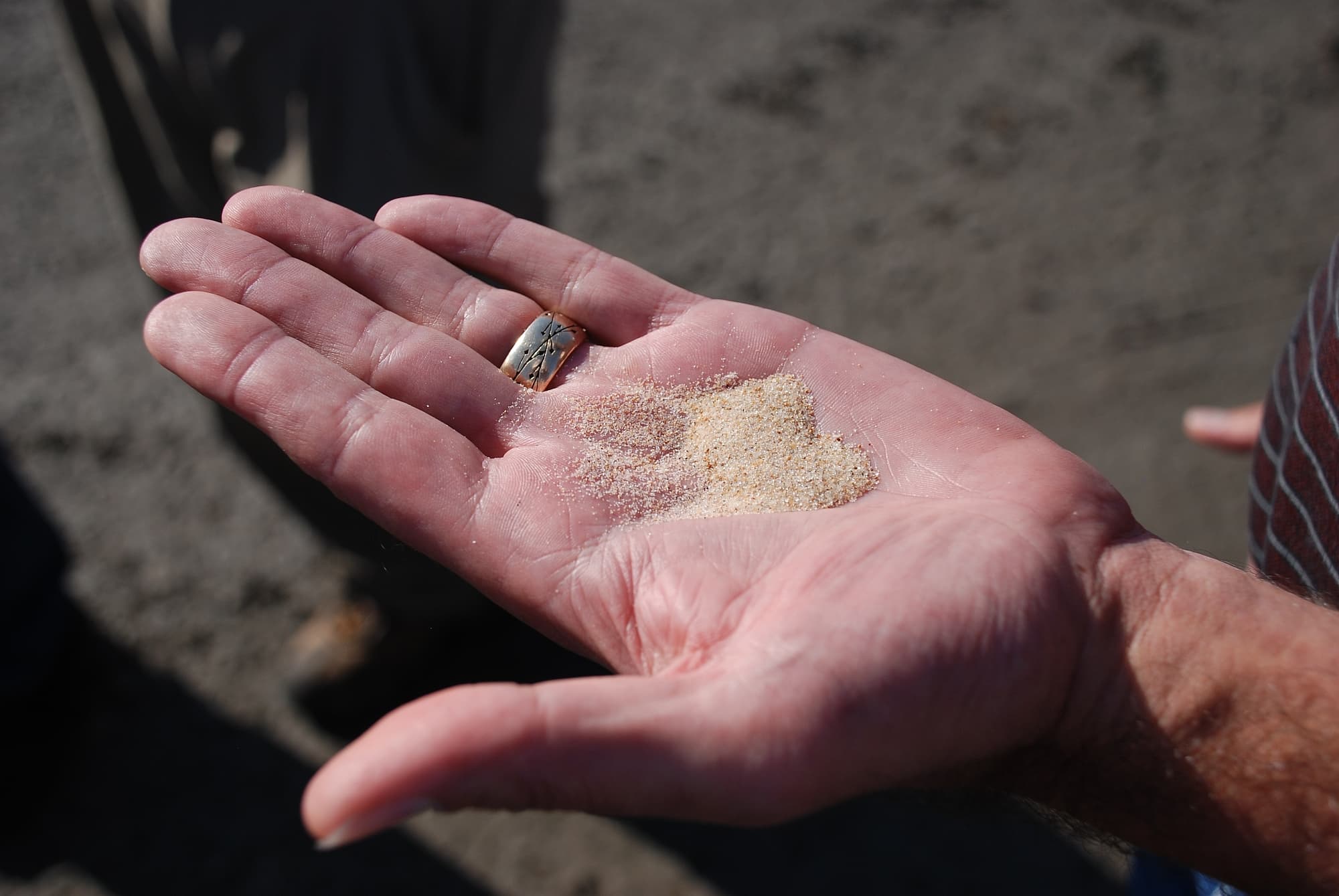 Eine Hand voll Sand Eine Hand voll Sand