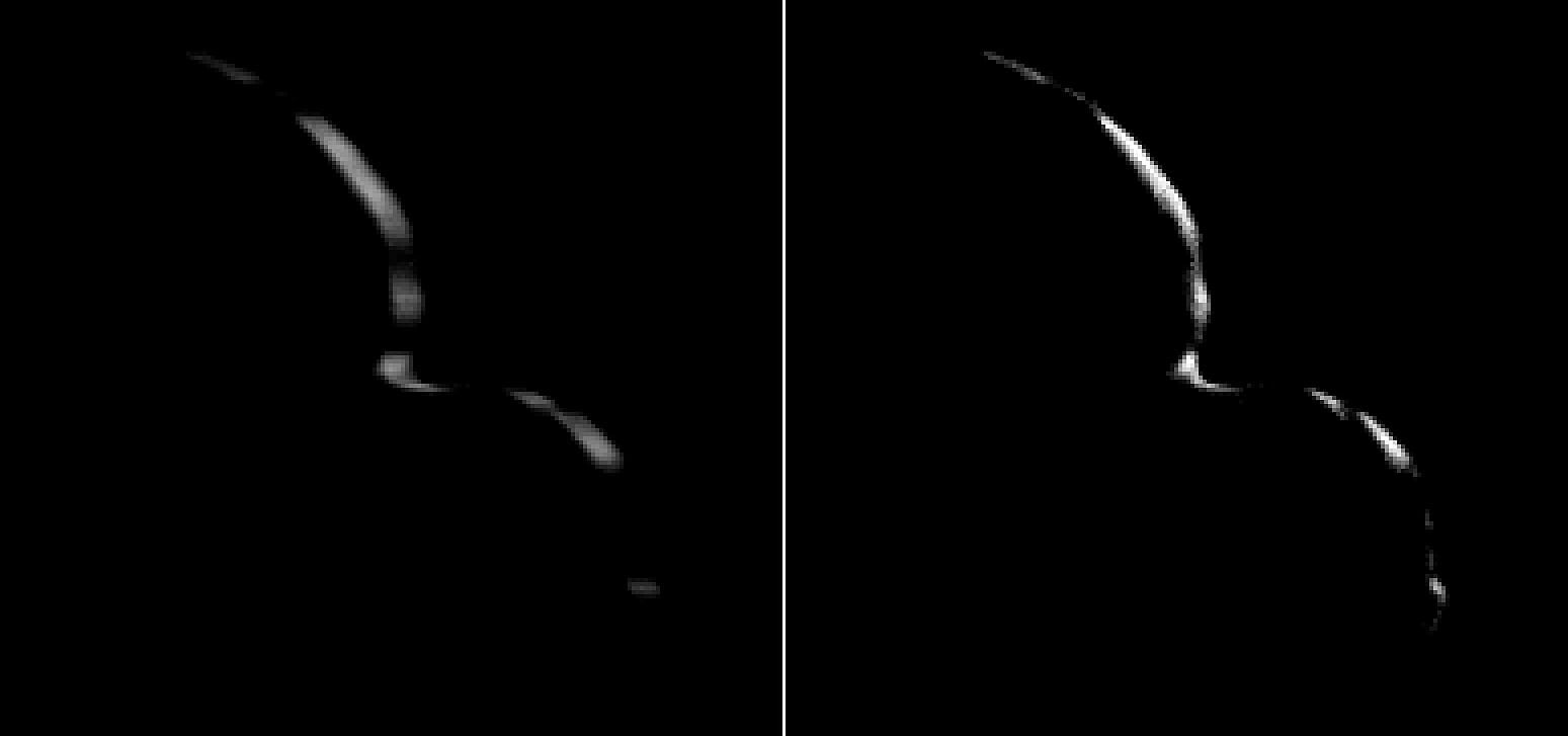 Ultima Thule als Schattenriss Ultima Thule als Schattenriss