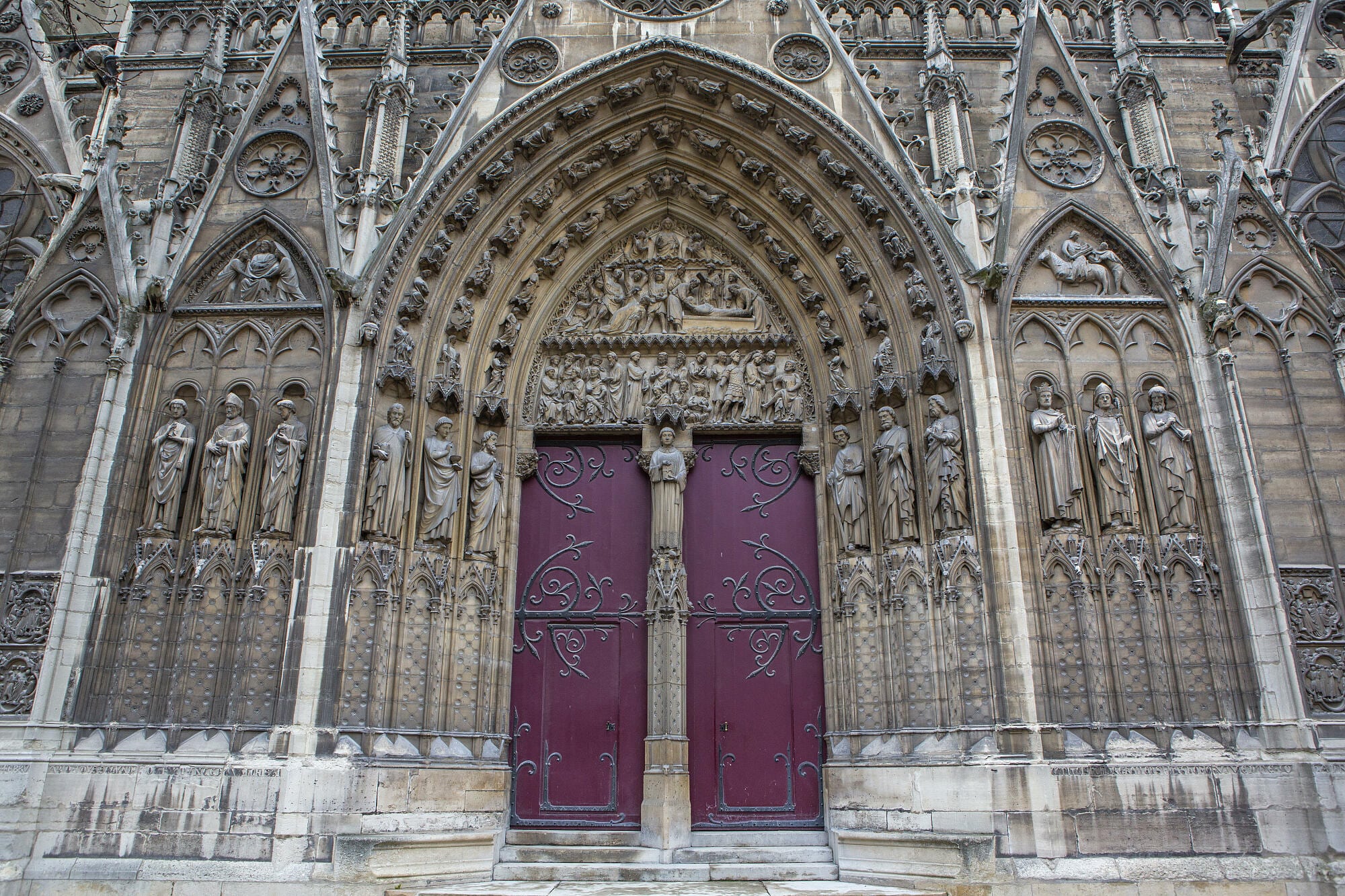 Südportal des Querhauses Südportal des Querhauses