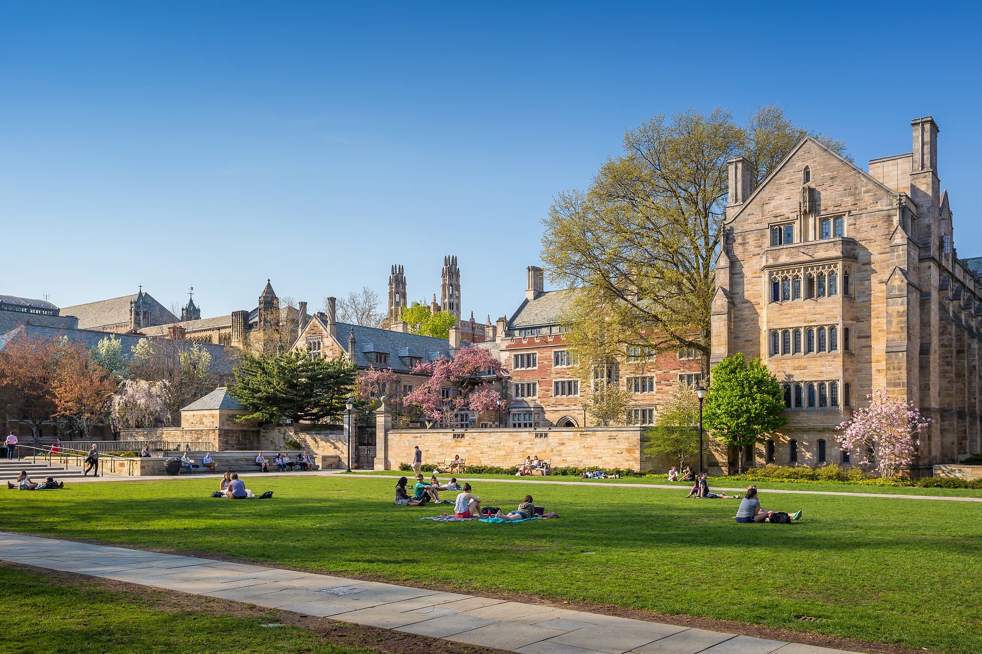 Yale University in New Haven, Connecticut Yale University in New Haven, Connecticut