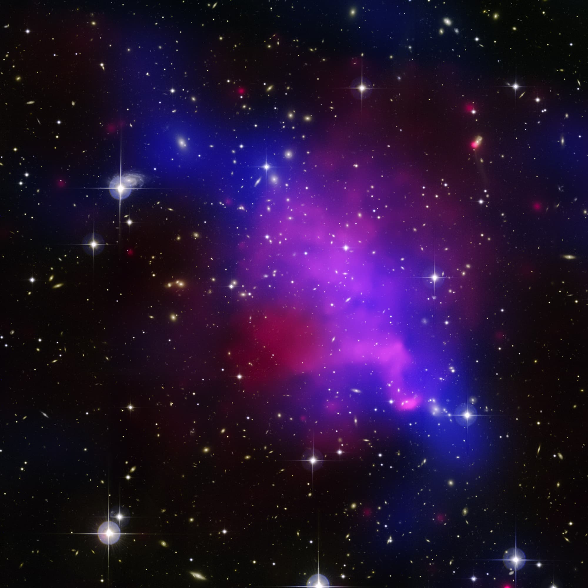 Galaxienhaufen Abell 520 Galaxienhaufen Abell 520