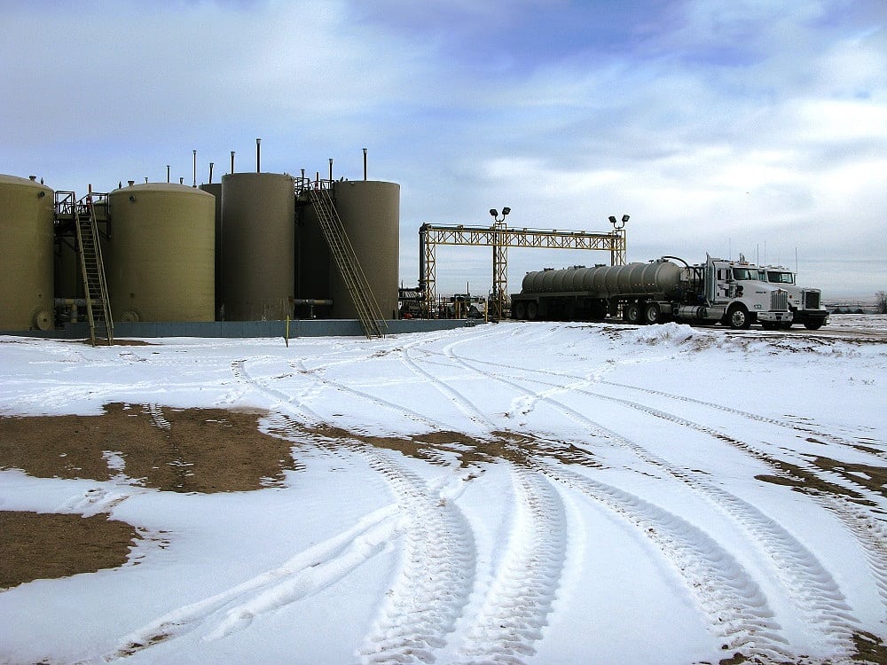 Abwasserverpressungsanlage in Colorado Abwasserverpressungsanlage in Colorado