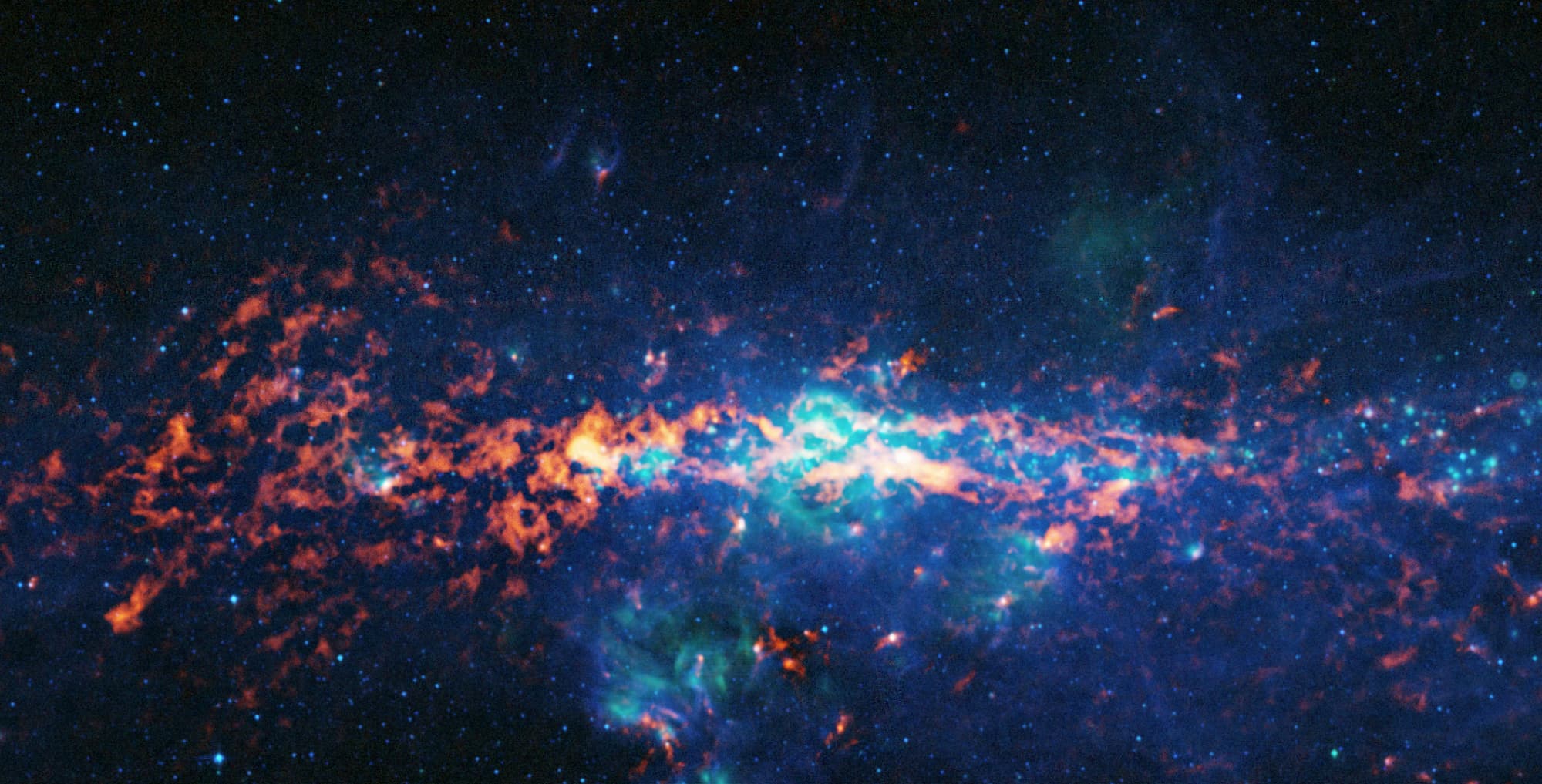Im Jahr 1968 spürten Astronomen Ammoniak in der Gaswolke Sagittarius B2 auf. Im Jahr 1968 spürten Astronomen Ammoniak in der Gaswolke Sagittarius B2 auf.