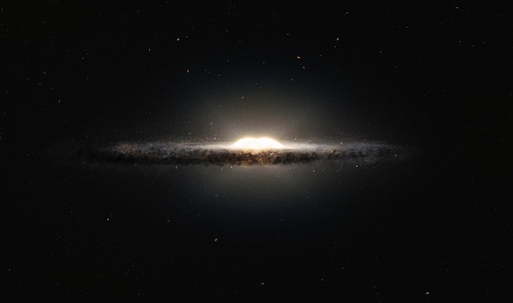 Struktur Der Galaxis Das Innere Unserer Milchstraße In 3d Spektrum Der Wissenschaft