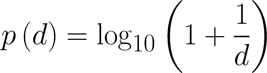 Benfordsches Gesetz Benfordsches Gesetz