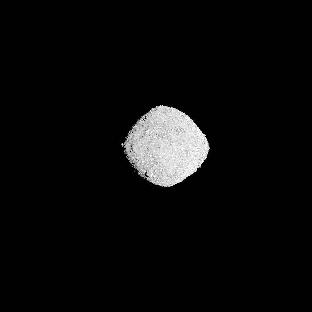 Asteroid Bennu aus einer Entfernung von 136 Kilometern Asteroid Bennu aus einer Entfernung von 136 Kilometern