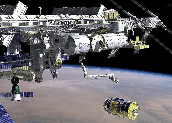 HTV im Anflug auf ISS HTV im Anflug auf ISS