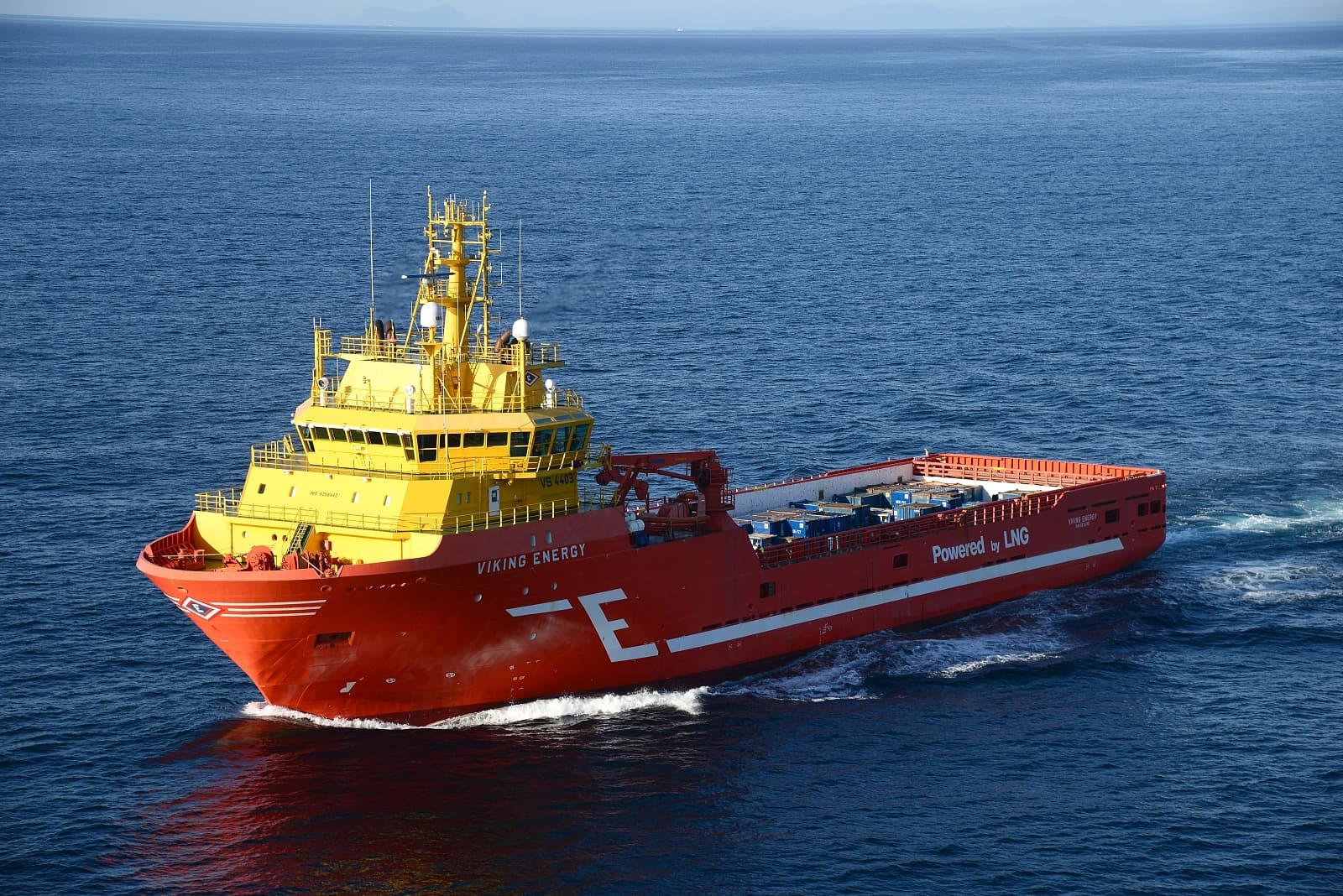 Die »Viking Energy« mit Hochtemperaturbrennstoffzelle Die »Viking Energy« mit Hochtemperaturbrennstoffzelle
