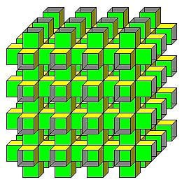 Polyeder aus unendlich vielen Quadraten Polyeder aus unendlich vielen Quadraten