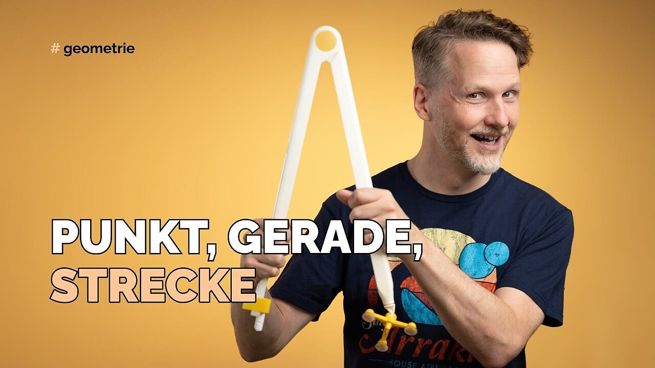 Punkt, Gerade, Strecke