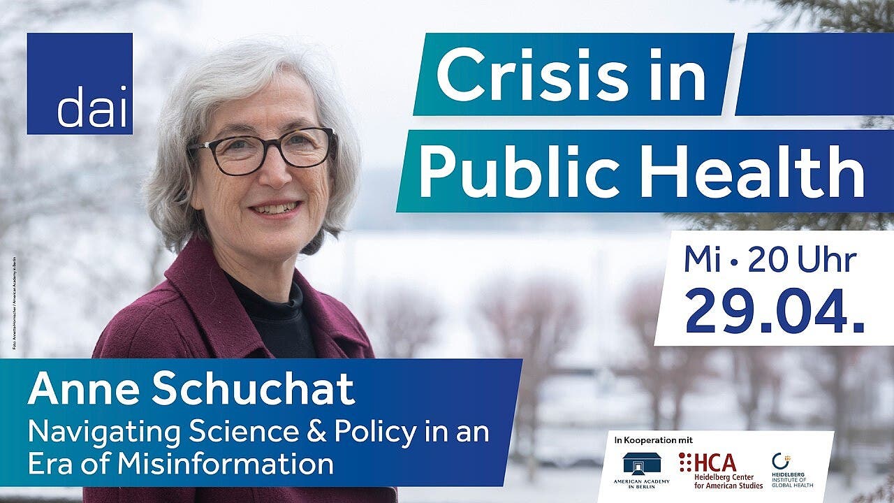 Anne Schuchat: Crisis in Public Health