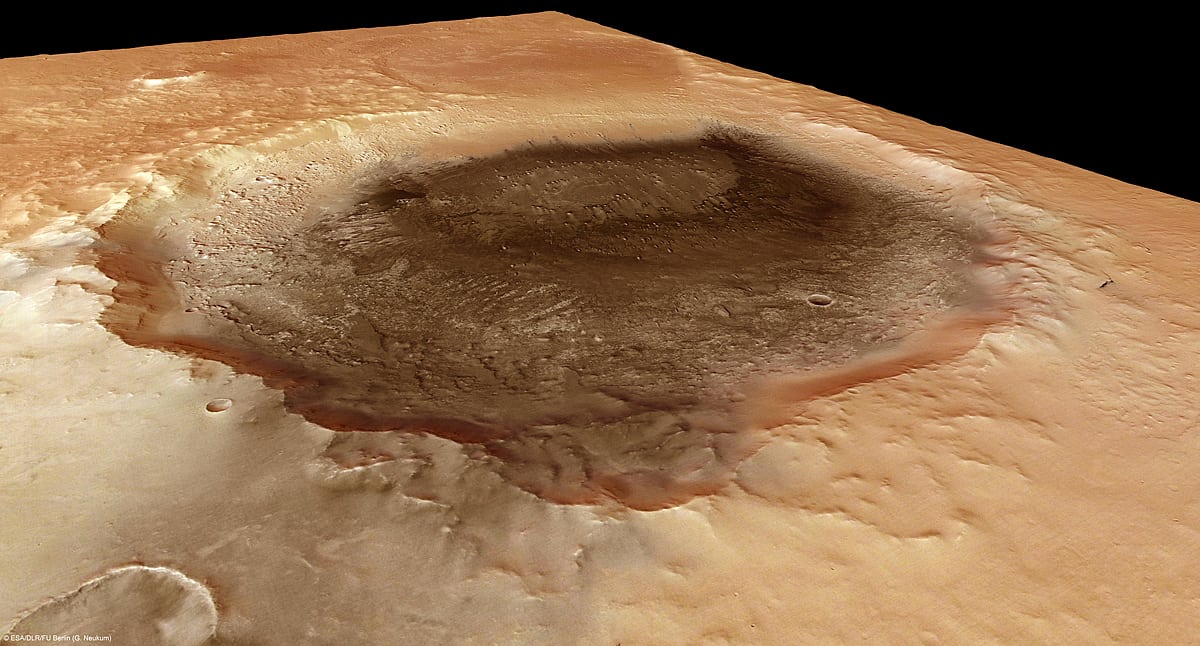 Blick auf Meridiani Planum Blick auf Meridiani Planum