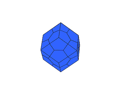 Rhombendodekaeder aus Schoenfliesen (259 kB) Rhombendodekaeder aus Schoenfliesen (259 kB)