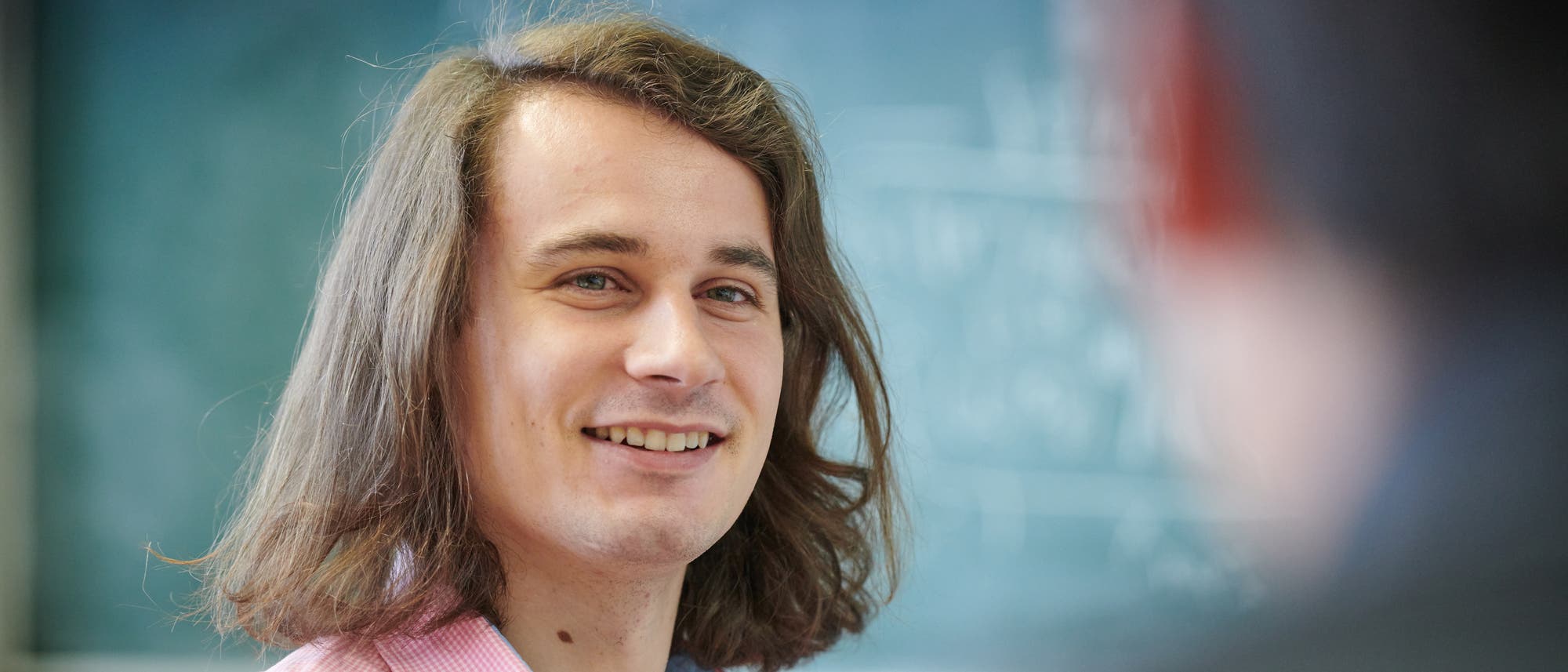 Porträt von Peter Scholze Porträt von Peter Scholze