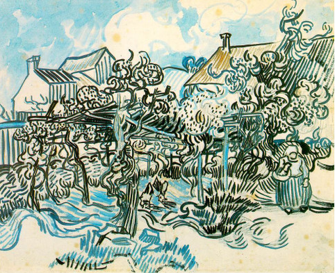 Stilistisch verknüpft: Gemälde von Van Gogh und Miro 