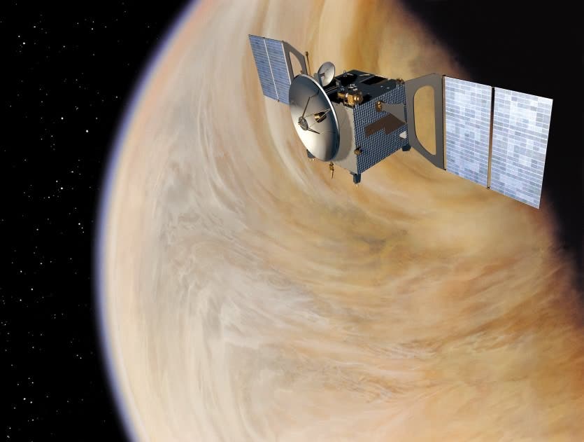 Die ESA-Raumsonde Venus Express