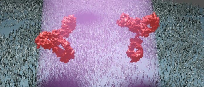 Moleküle werfen Schatten Moleküle werfen Schatten