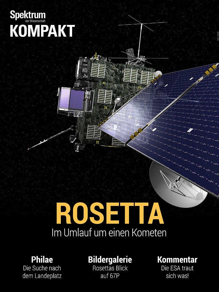 Spektrum Kompakt:  Rosetta – Im Umlauf um einen Kometen