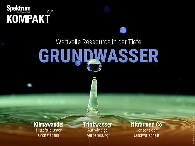Grundwasser - Wertvolle Ressource in der Tiefe