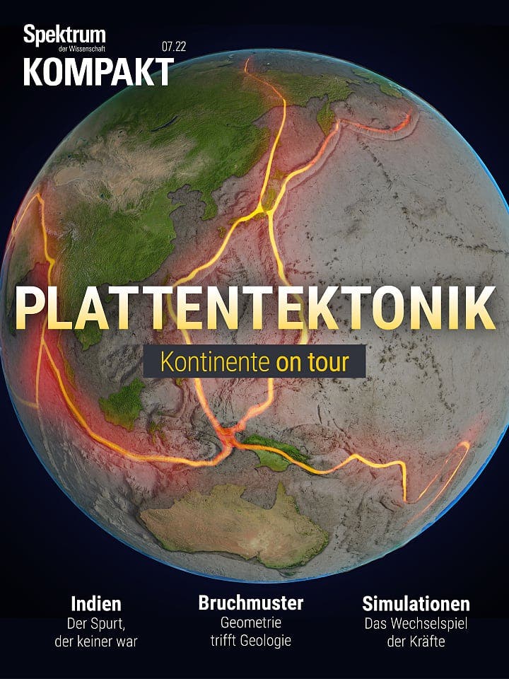 Plattentektonik - Kontinente on tour