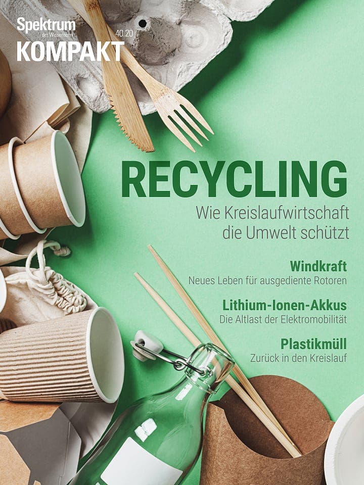 Spektrum Kompakt:  Recycling – Wie Kreislaufwirtschaft die Umwelt schützt