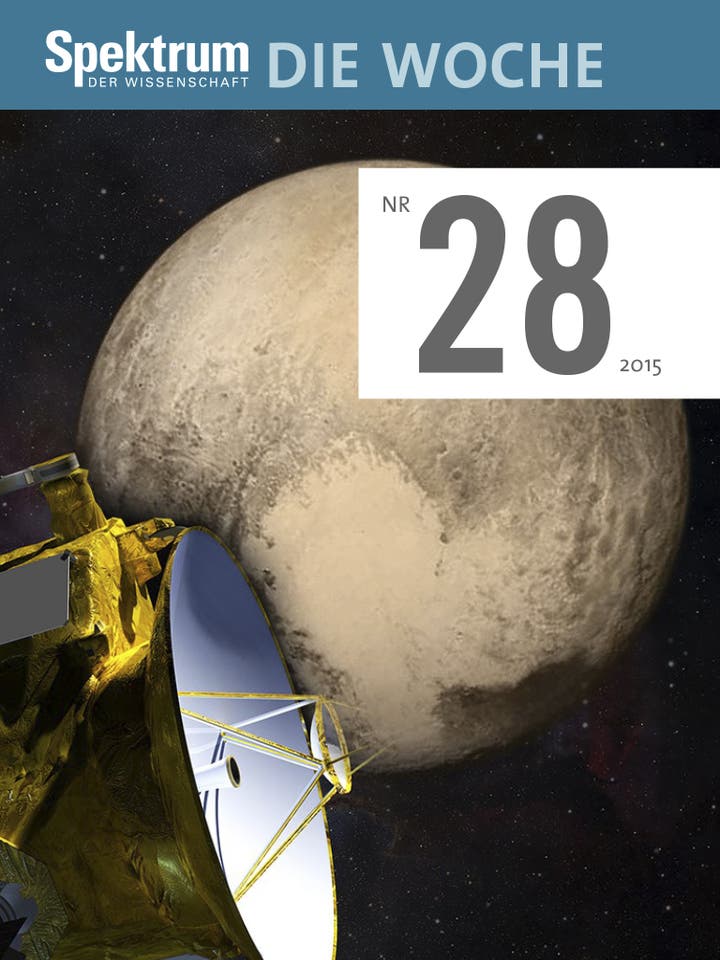 Spektrum – Die Woche – 28/2015 – Das ist Pluto aus der Nähe