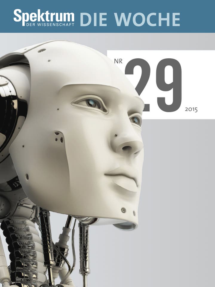 Spektrum – Die Woche – 29/2015 – Wie intelligent können Maschinen sein?