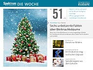 Spektrum - Die Woche - 51/2015 - Sechs unbekannte Fakten über Weihnachtsbäume