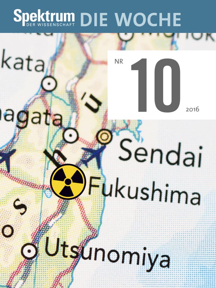 Spektrum – Die Woche – 10/2016 – Wie sieht es 5 Jahre nach dem GAU in Fukushima aus?