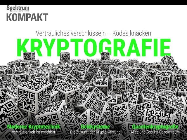 Spektrum Kompakt:  Kryptografie – Vertrauliches verschlüsseln, Kodes knacken