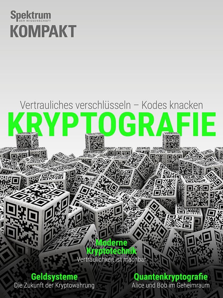 Spektrum Kompakt:  Kryptografie – Vertrauliches verschlüsseln, Kodes knacken